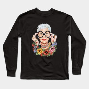 Iris Apfel fashion Long Sleeve T-Shirt